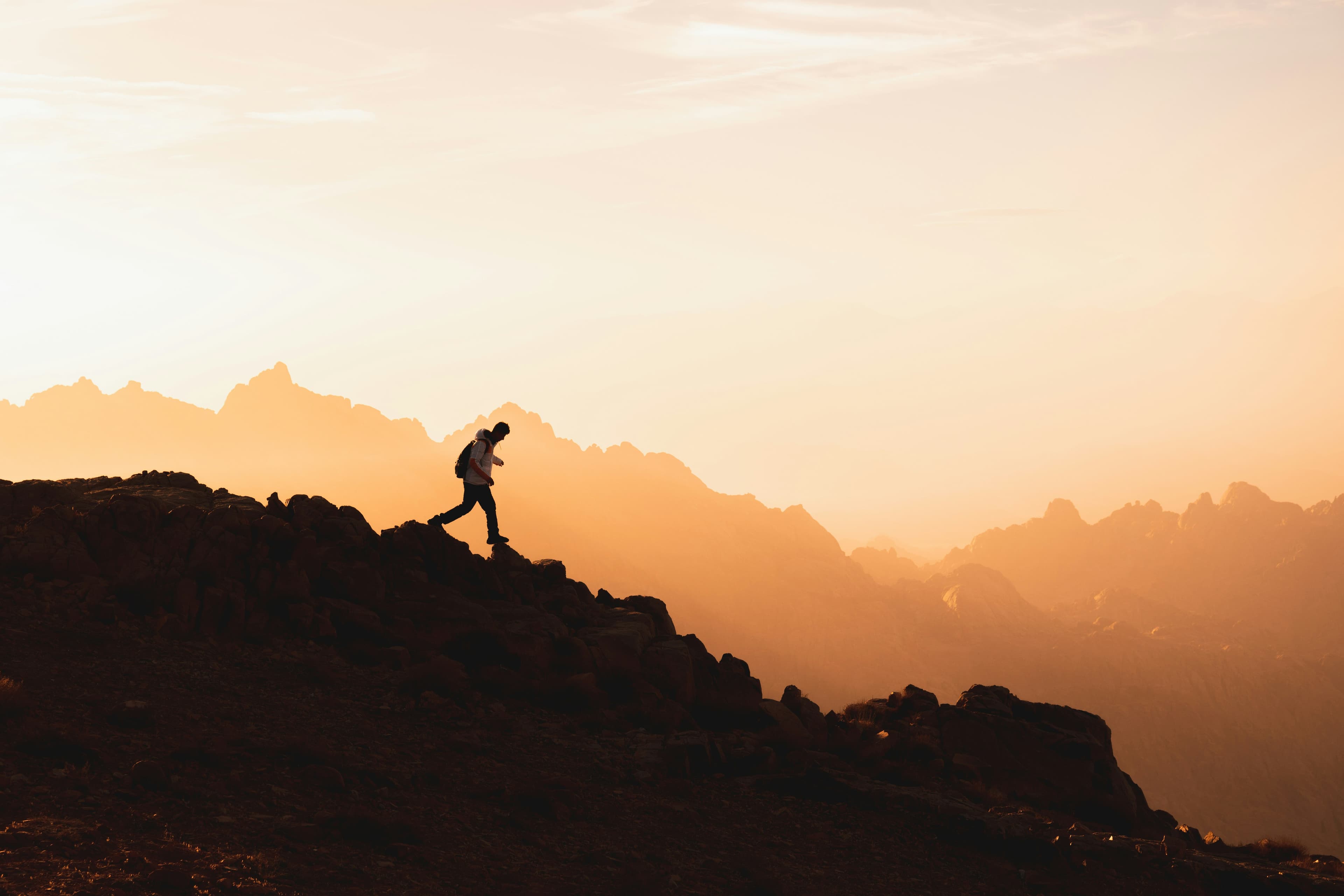 Mountain summit