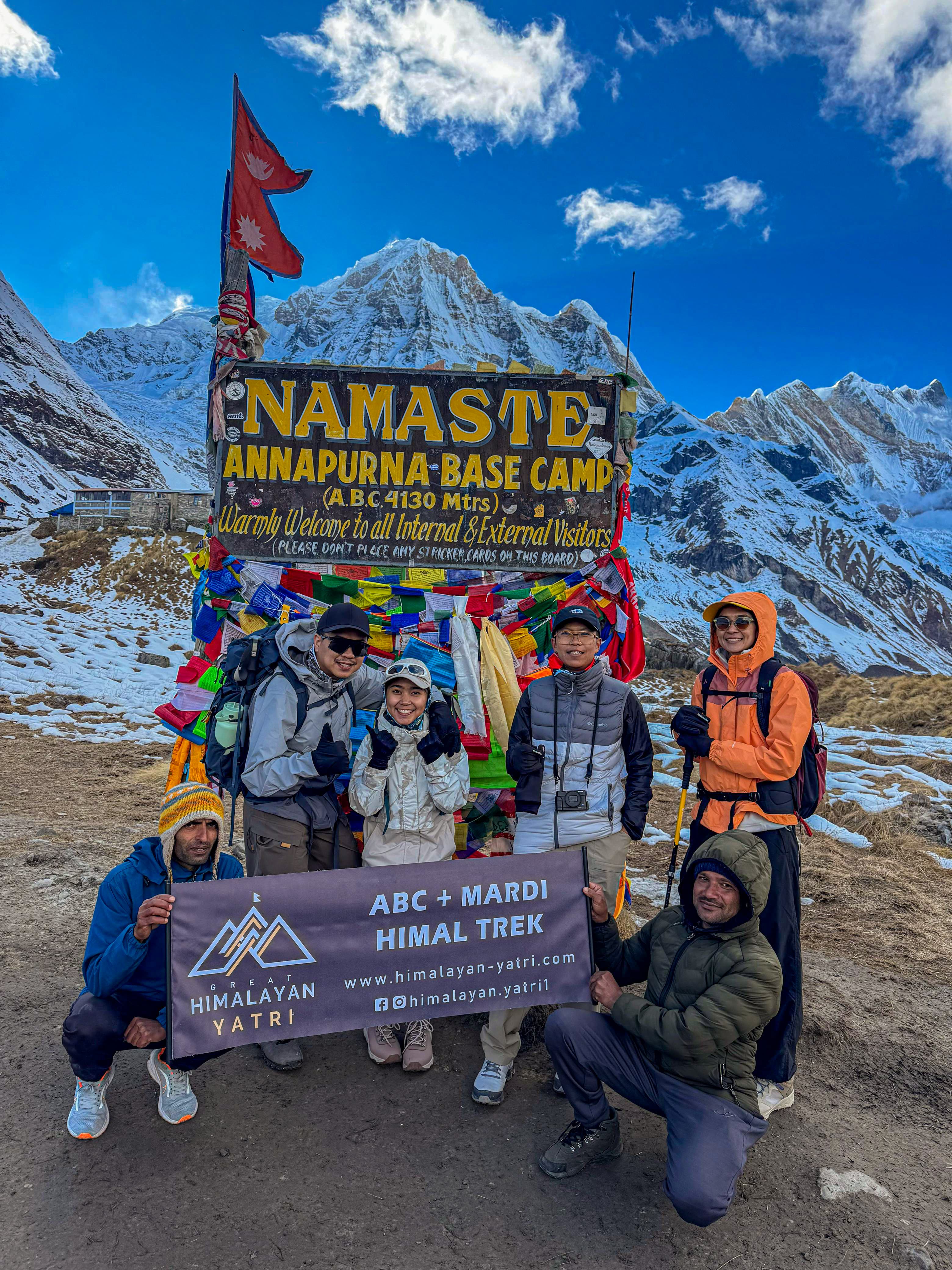 Annapurna Base Camp + Mardi Himal Trek